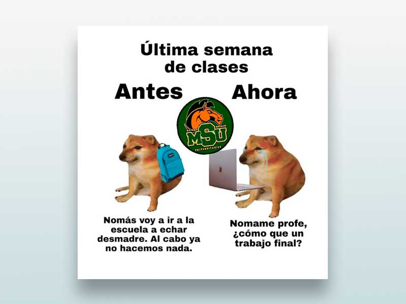 Última semana de clases...