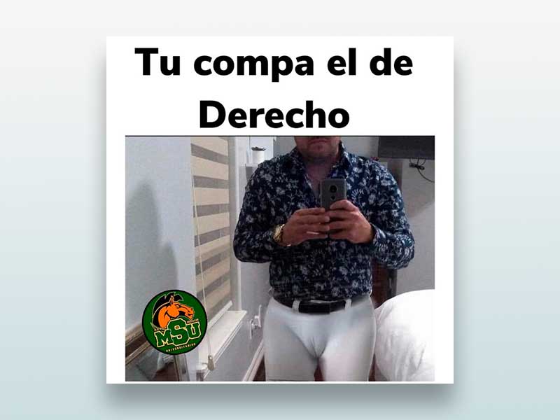 Tu compa el de derecho