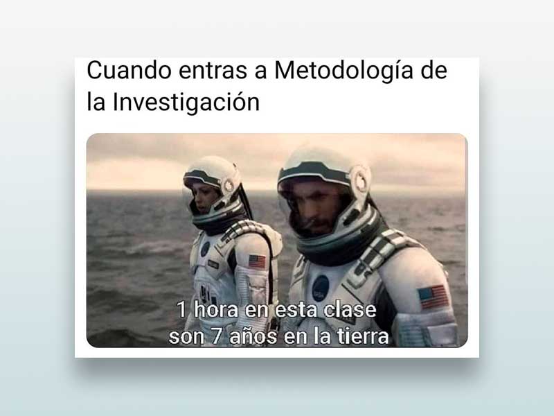 Cuando entras a metodología