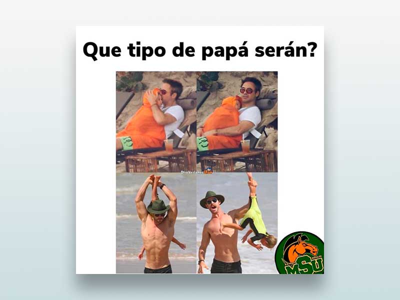 ¿Qué tipo de papá serán?