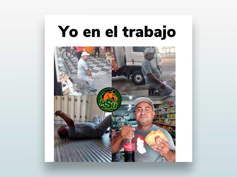 Yo en el trabajo