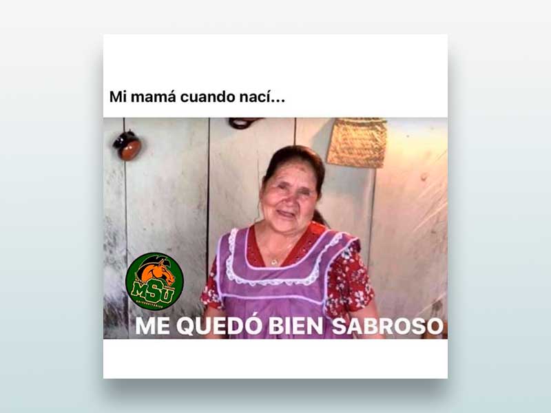 Mi mamá cuando nací...