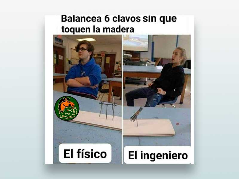 Balancea 6 clavos sin que toquen la madera