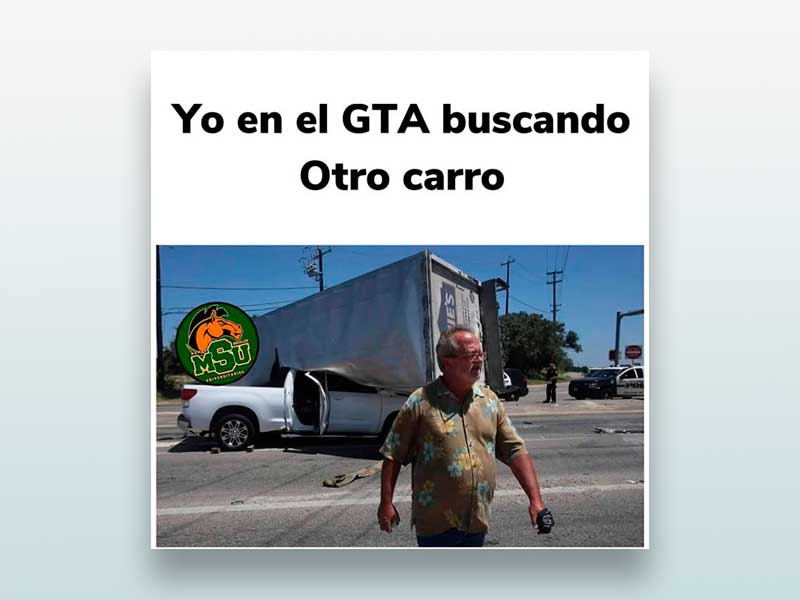 Yo en el GTA buscando otro carro