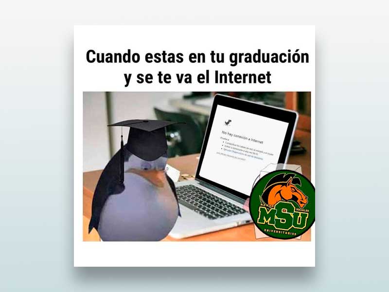 Cuando estás en tu graduación