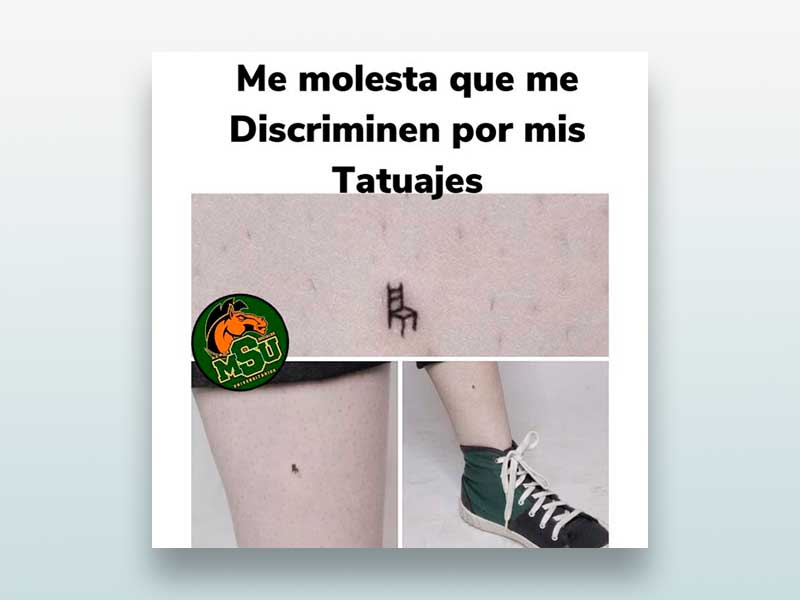 Me molesta que me discriminen