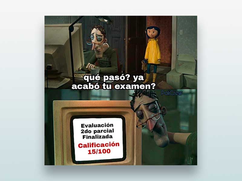 Que pasó? ya acabó tu examen?