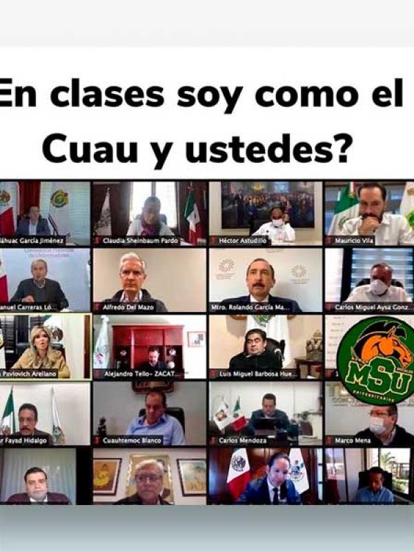 En clases soy como el Cuau