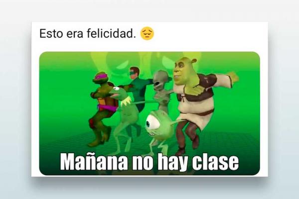 Esto era felicidad