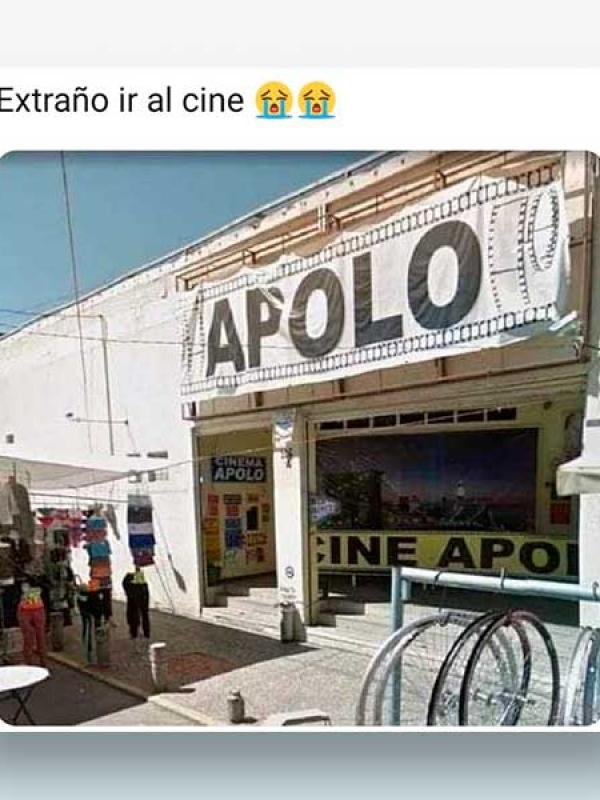 Extraño ir al cine