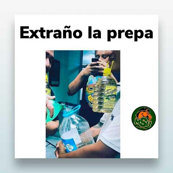 Extraño la prepa