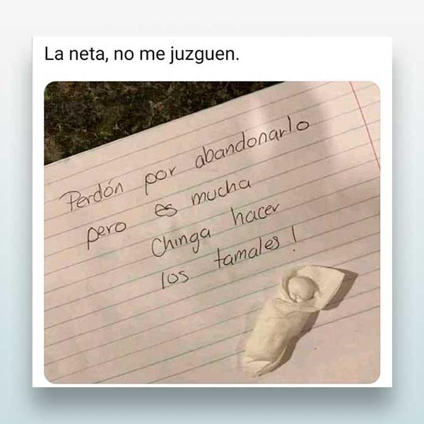 La neta no me juzguen