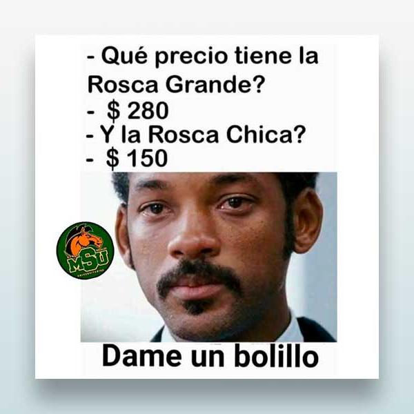 ¿Qué precio tiene la rosca?