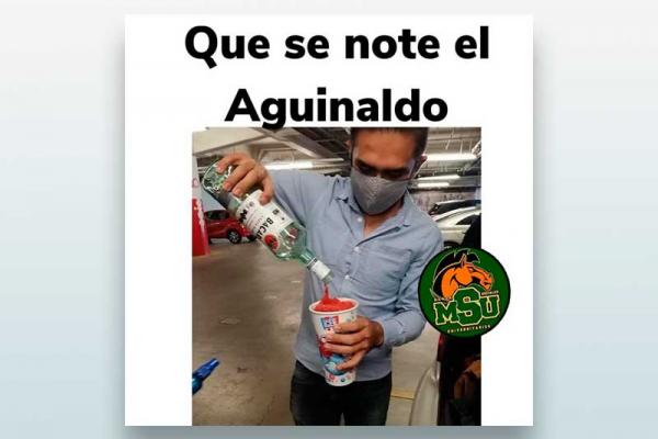 Que se note el aguinaldo...