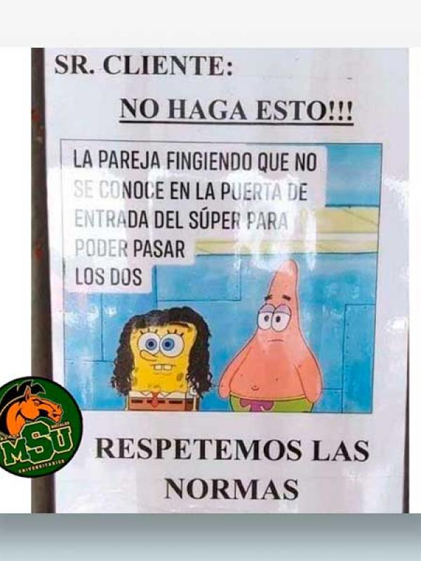 Respetemos las normas