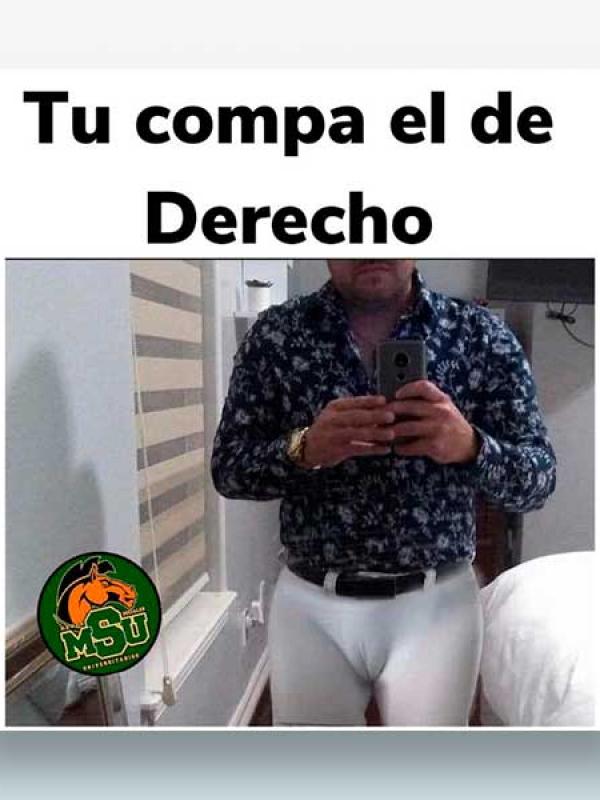 Tu compa el de derecho