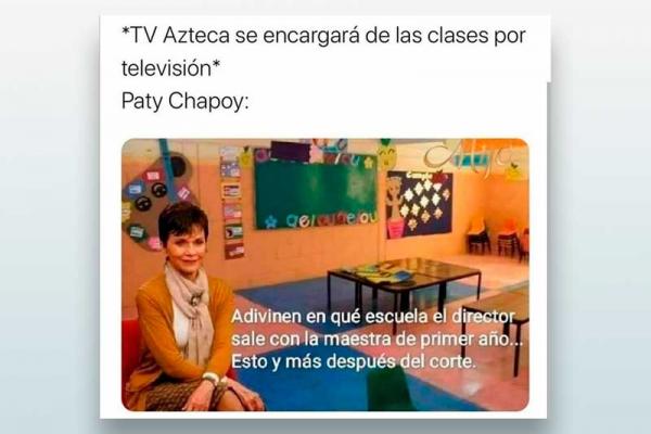 TV azteca se encargará de las clases