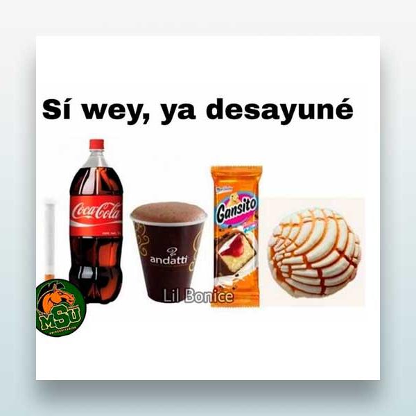 Ya desayuné