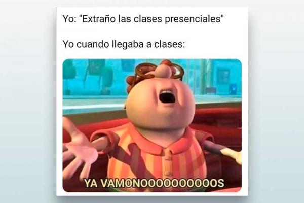 Yo cuando llegaba a clases