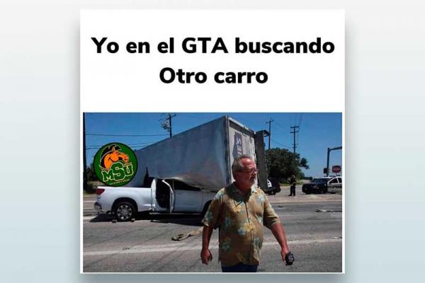 Yo en el GTA buscando otro carro