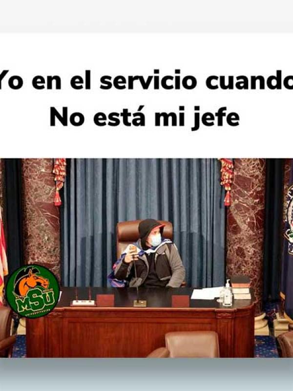 Yo en el servicio